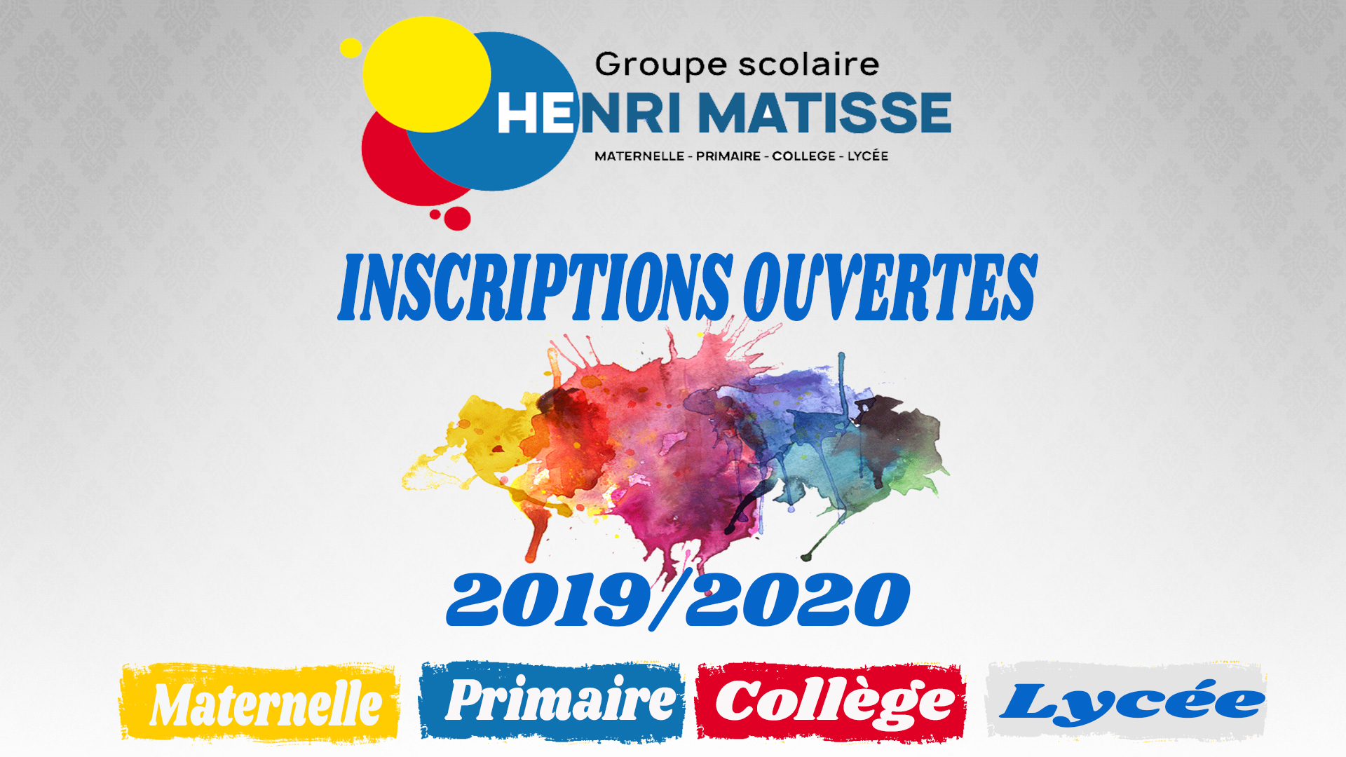 Inscriptions Ouvertes